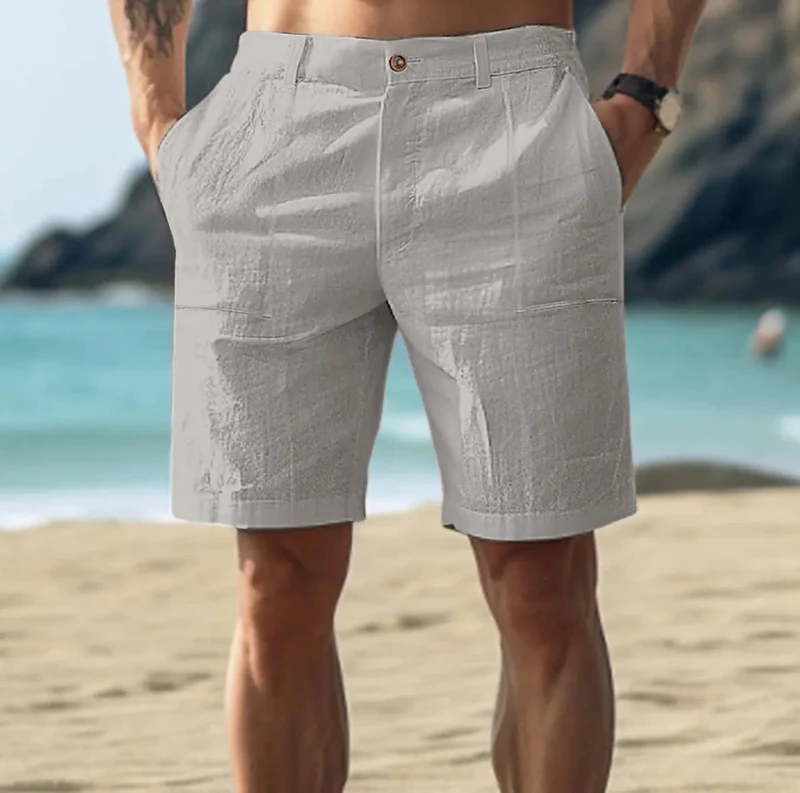 Leinen Shorts Herren | Kurze Hosen für den Sommer