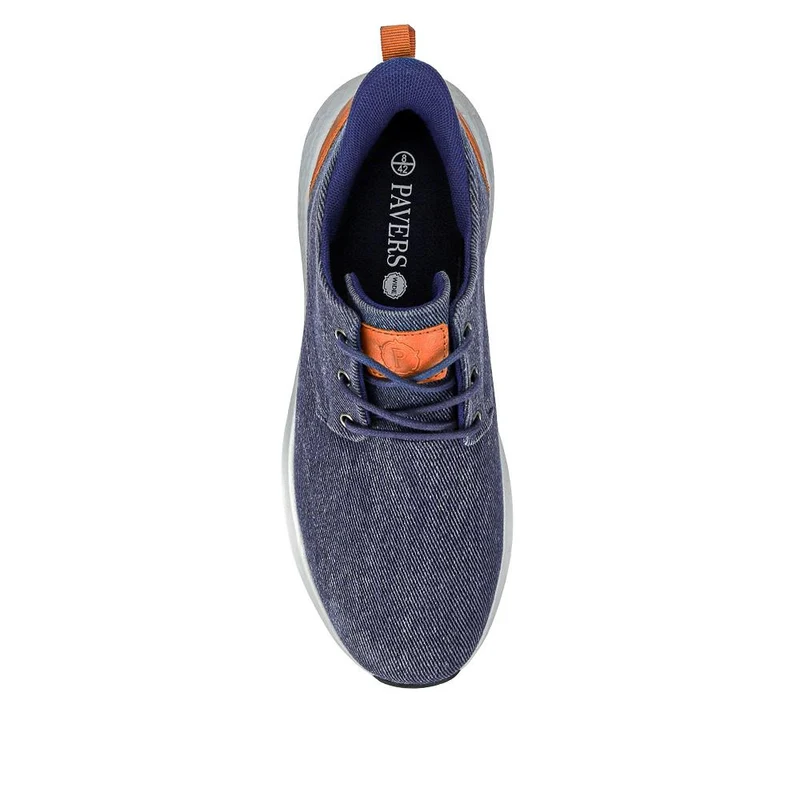 Easy Step In Wide Fit Lightweight Trainers - BOJIE41012 / 327 255 - Navy