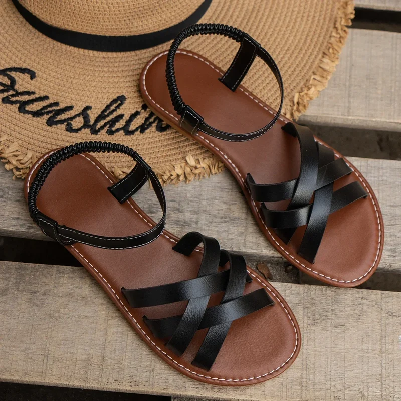 Sandali bassi da donna | Scarpe estive romane per tutti i giorni