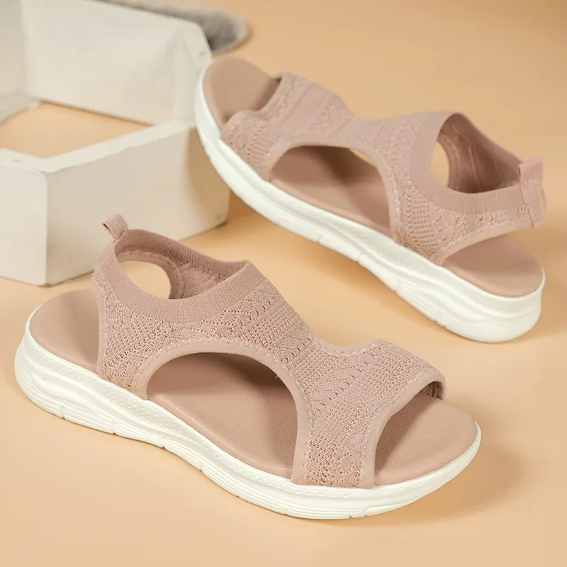 Sandali comodi da donna | Sandali sportivi estivi in stile romano