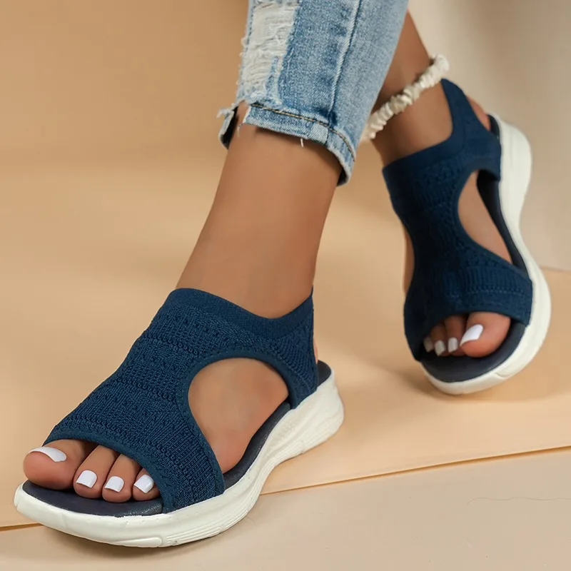 Sandali comodi da donna | Sandali sportivi estivi in stile romano