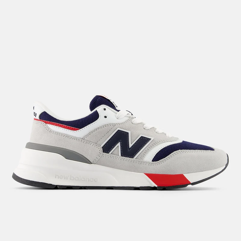 New Balance Herren 997 Fashion Trainer – Brighton Grey / Navy