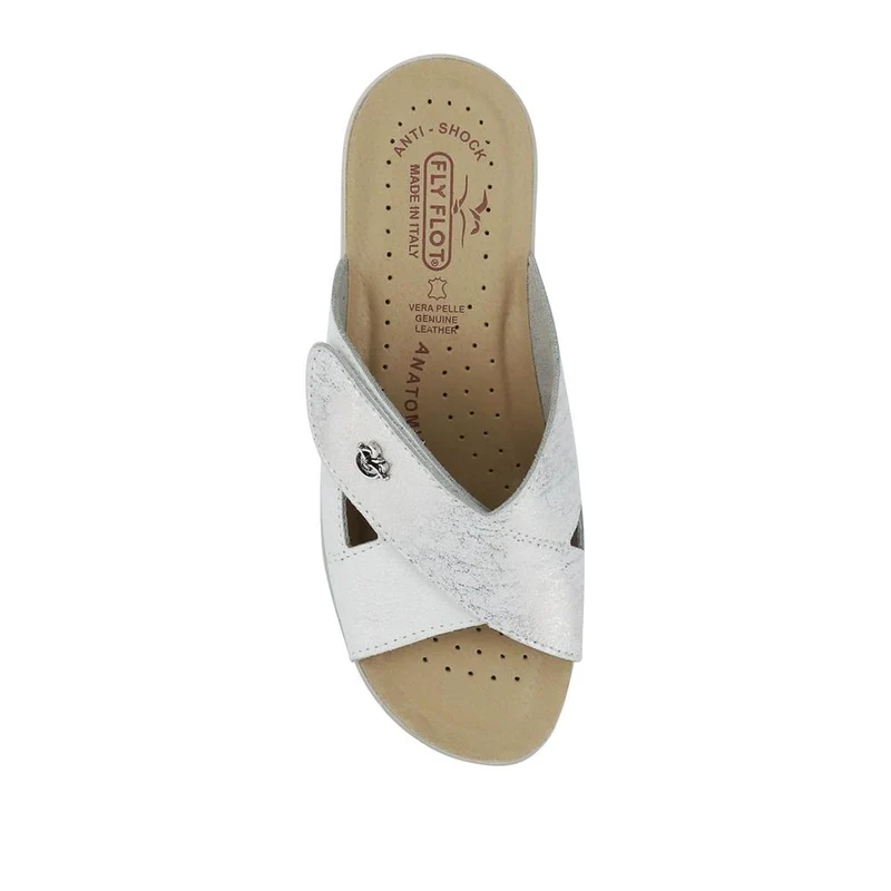 Fly Flot Anatomic Self Moulding Mules - FLY41034 / 326 675 - White