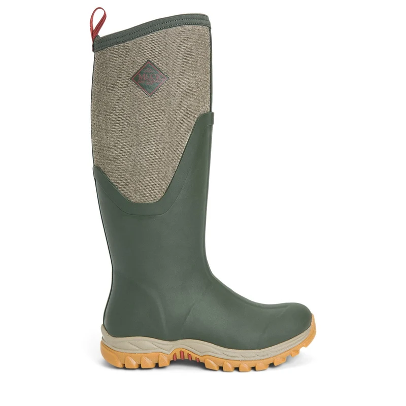 Muck Boots Damen Arctic Sport II Hohe Stiefel – Olivgrün
