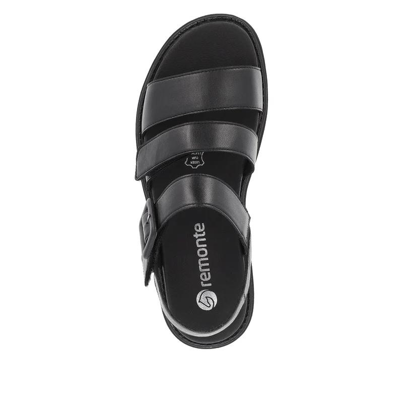 Remonte Damenmode-Sandale – Schwarz
