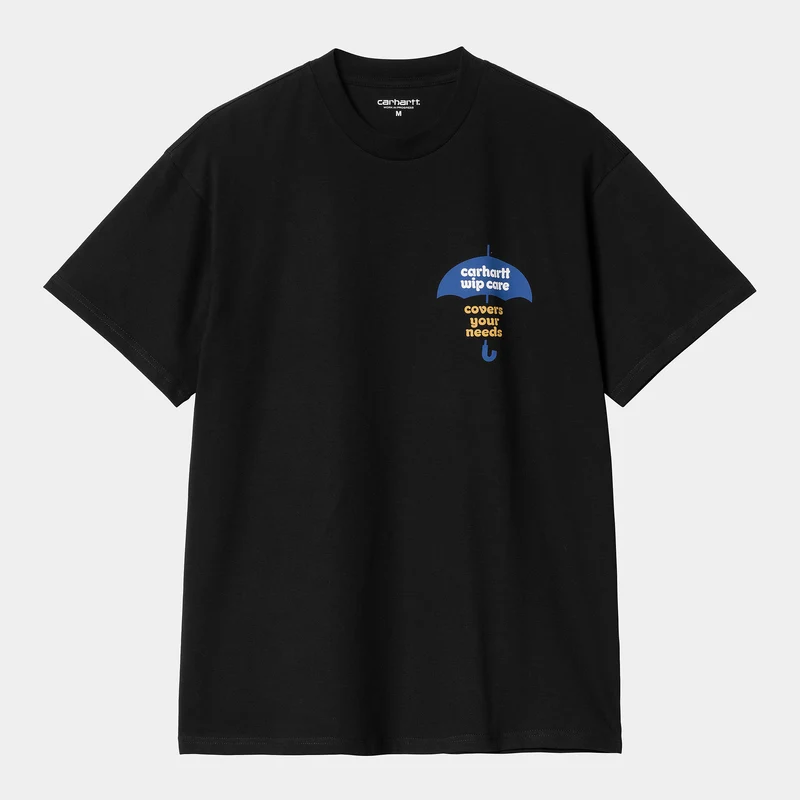 Carhartt WIP Herren-Cover-T-Shirt – Schwarz