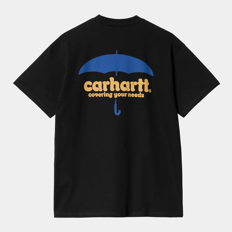 Carhartt WIP Herren-Cover-T-Shirt – Schwarz