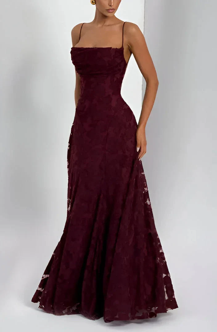 Blumenmuster Kleid | Festliches Kleid für Damen