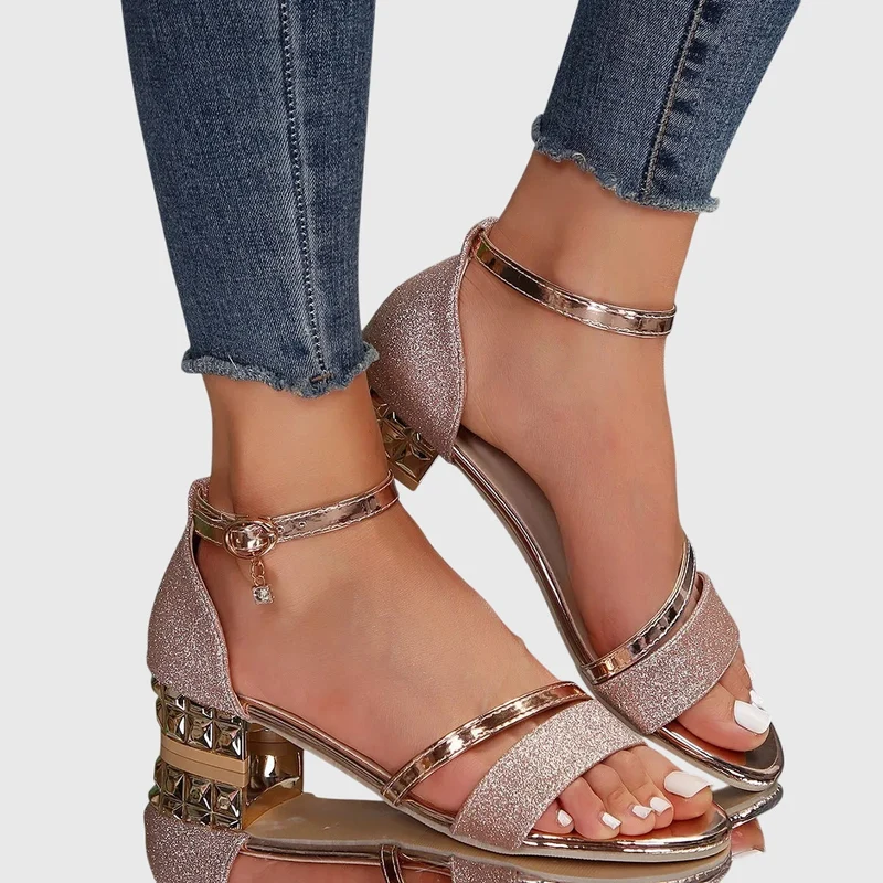 Alison | Bequeme Sandalen Damen mit Verstellbarem Verschluss