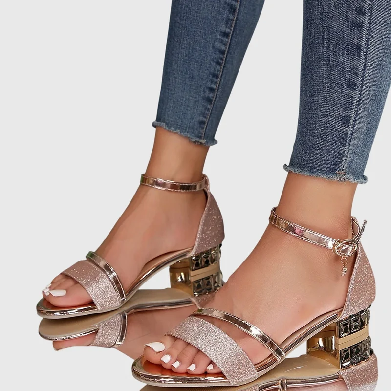 Alison | Bequeme Sandalen Damen mit Verstellbarem Verschluss
