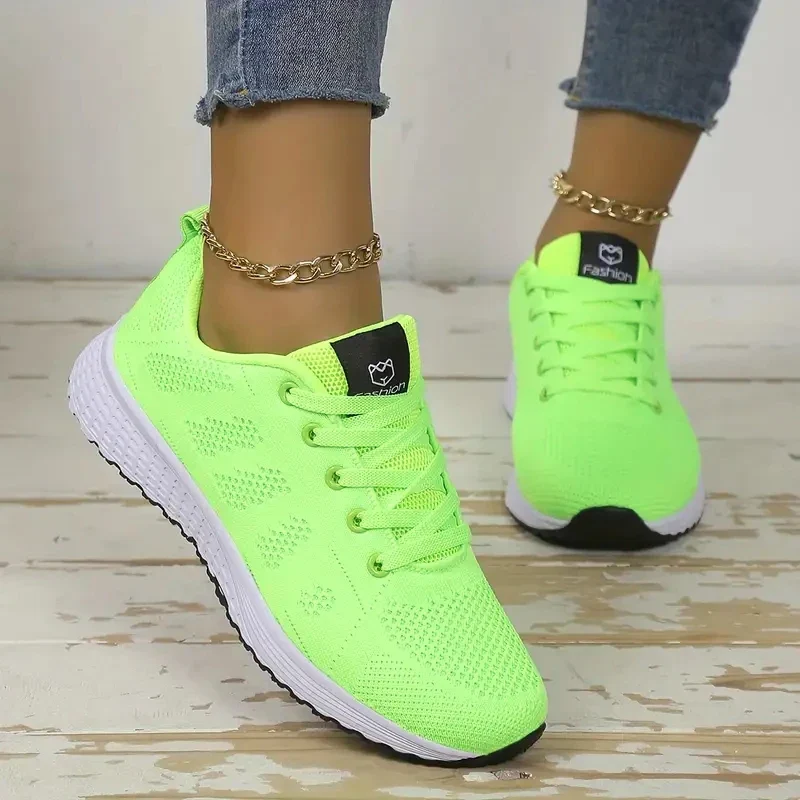 Sneakers traspiranti da donna | Scarpe sportive con suola platform