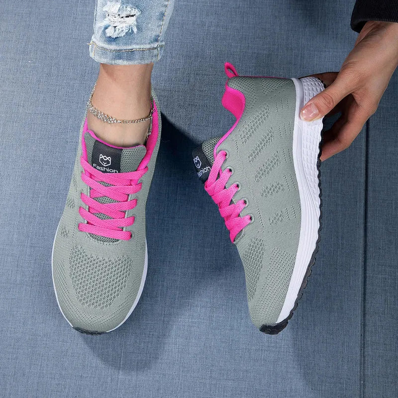 Sneakers traspiranti da donna | Scarpe sportive con suola platform
