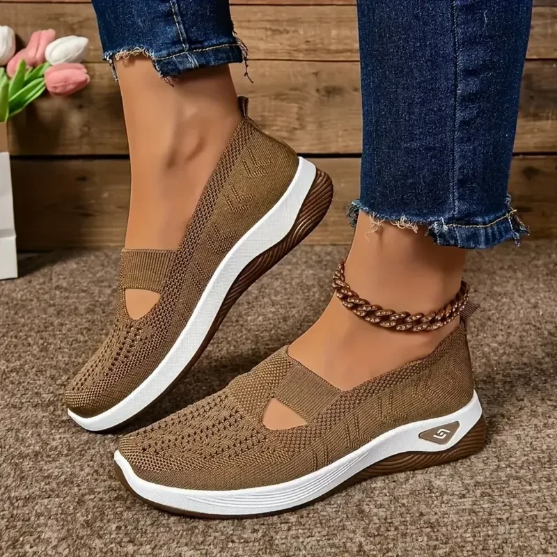 Sneakers bianche da donna | Scarpe casual traspiranti