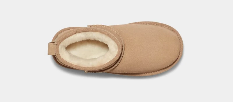 UGG Ultra-Mini-Plateaustiefel für Kinder | Sand