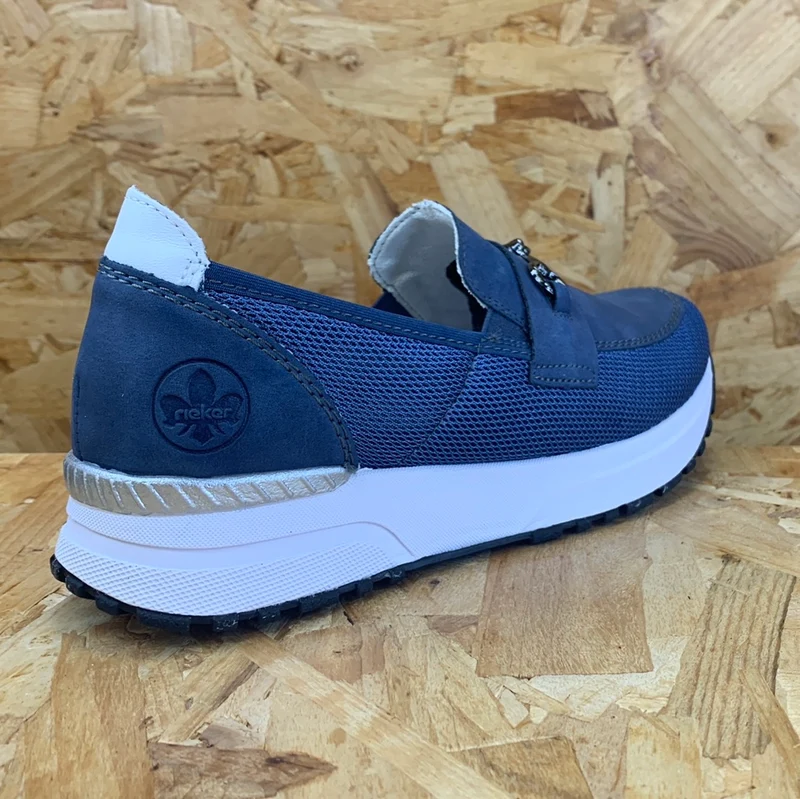Rieker Modischer Loafer für Damen – Blau
