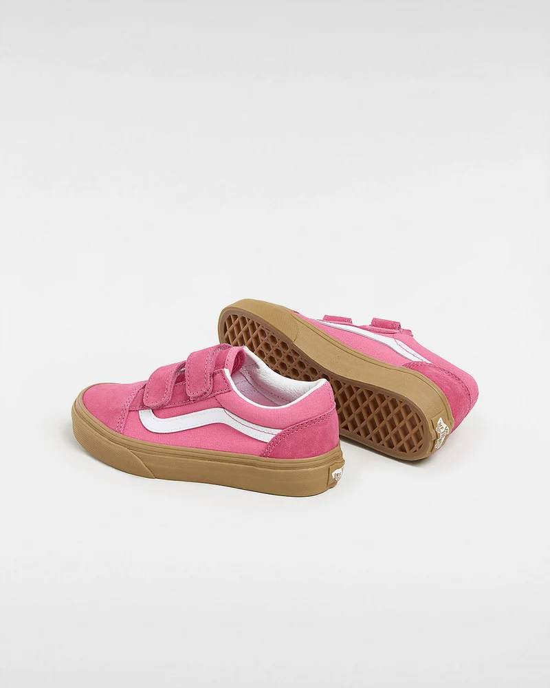 VANS Old Skool V-Trainer für Kinder – Gummirosa