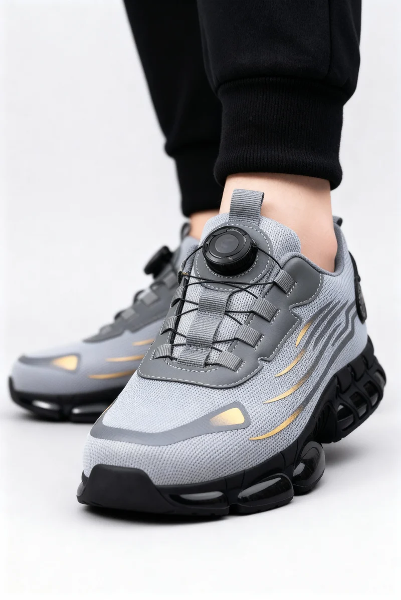 Scarpe antinfortunistiche S3 uomo comode | Scarpe da lavoro leggere con punta in acciaio