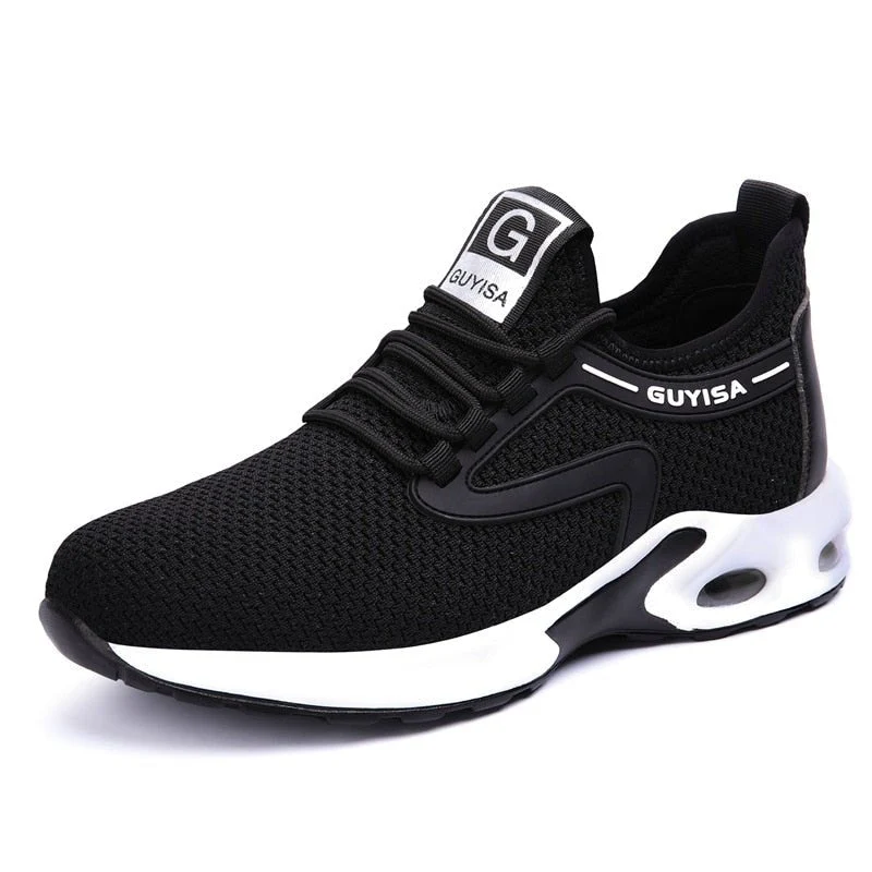 Scarpe antinfortunistiche sneaker con punta in acciaio | Ortopediche leggere, scarpe da lavoro S1P