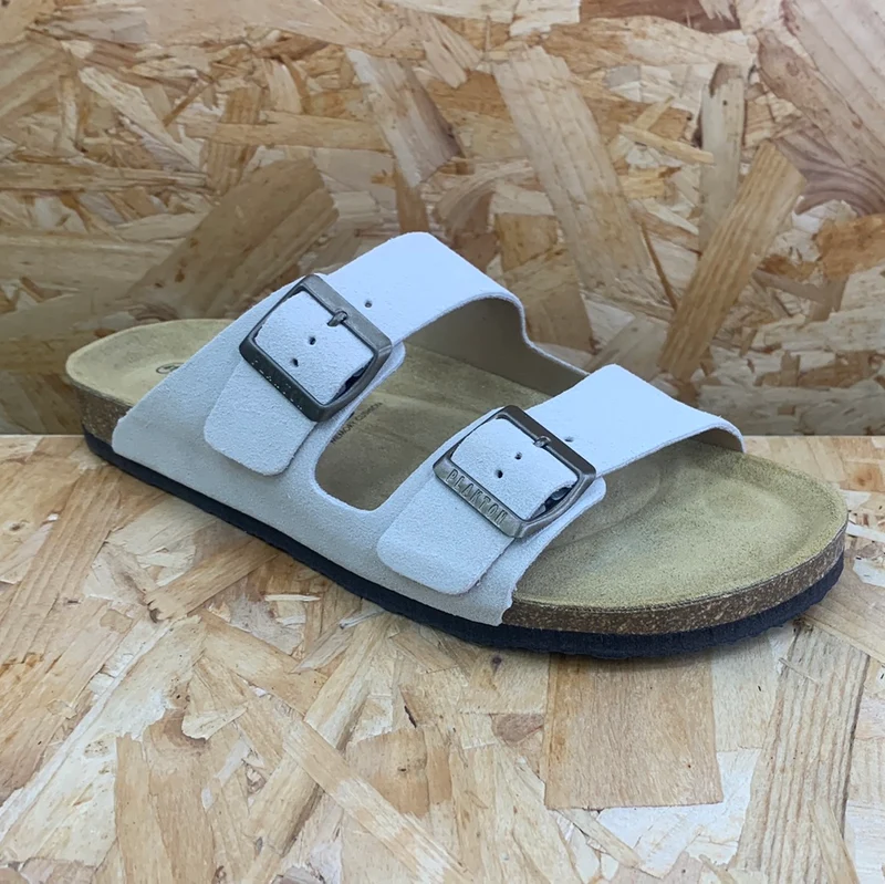 Plakton Herren Malaga Apure Ledersandale – Beige