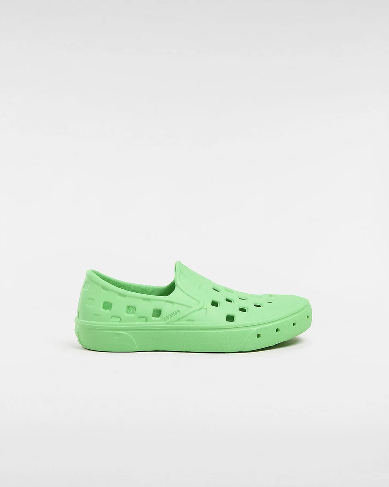 VANS Kinder TRK Slip-On-Schuhe – Grün