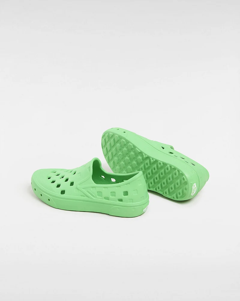 VANS Kinder TRK Slip-On-Schuhe – Grün