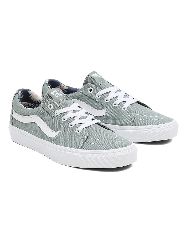 VANS Unisex Sk8-Low Smell The Flowers Trainer – Grün
