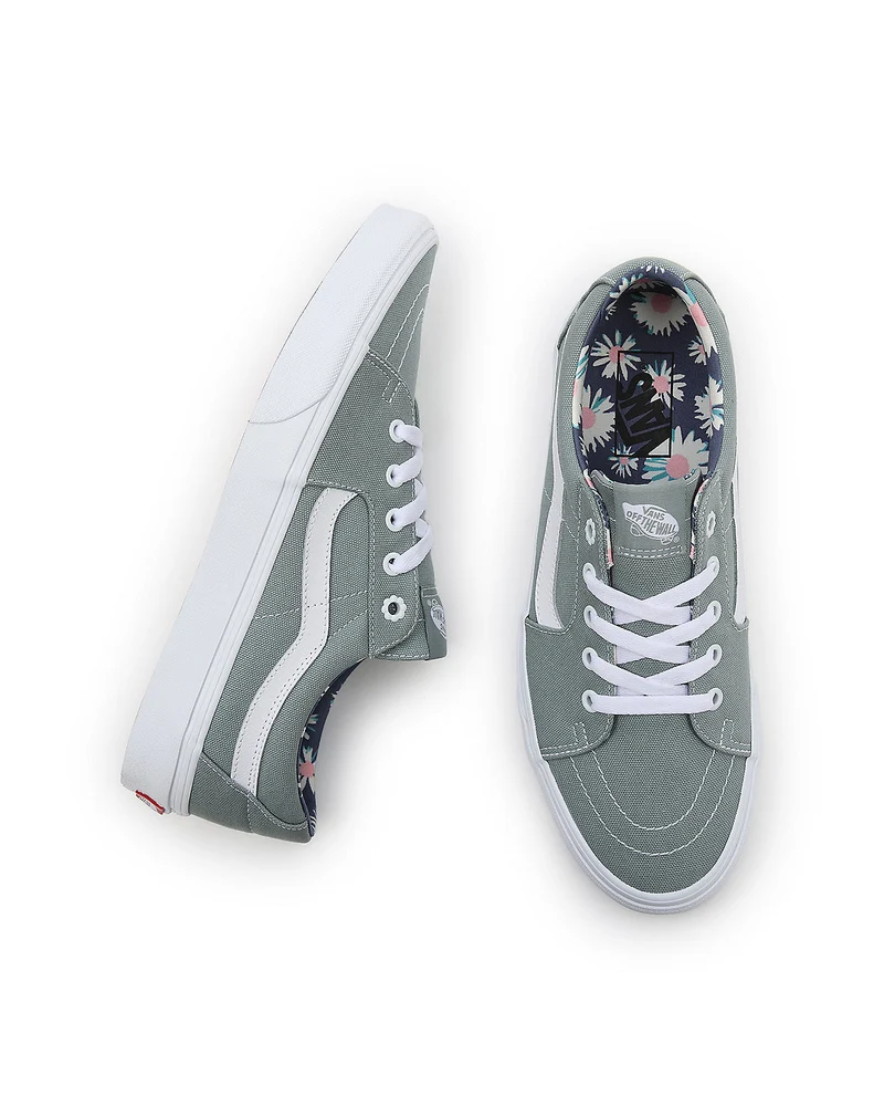 VANS Unisex Sk8-Low Smell The Flowers Trainer – Grün