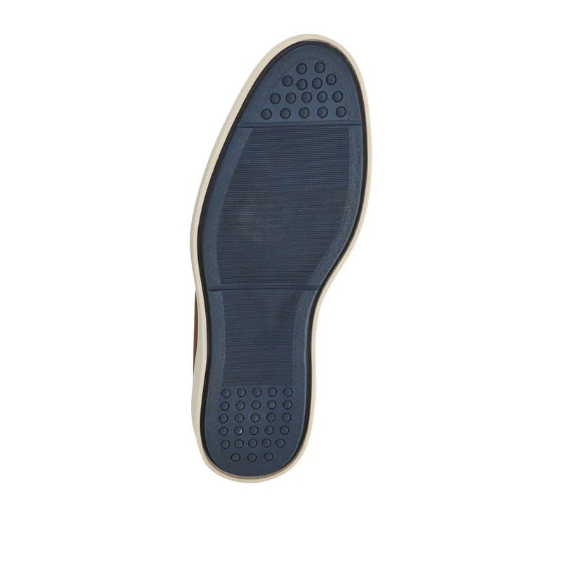 Smart All-Leather Loafers - SAKM41010 / 327 204 - Cognac