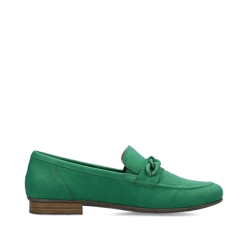 Rieker Modischer Loafer für Damen – Grün
