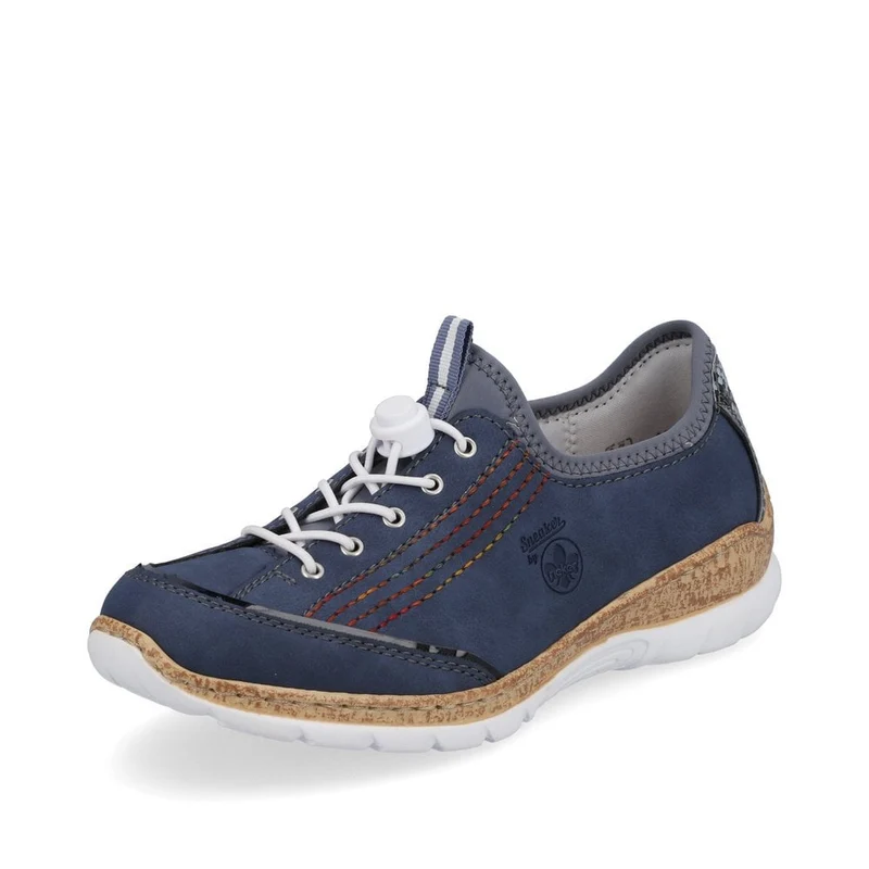 Rieker Modische Damen-Sneaker – Blau