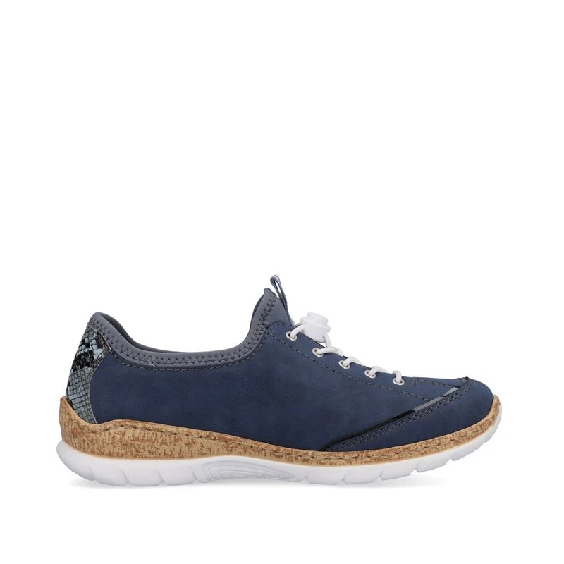Rieker Modische Damen-Sneaker – Blau
