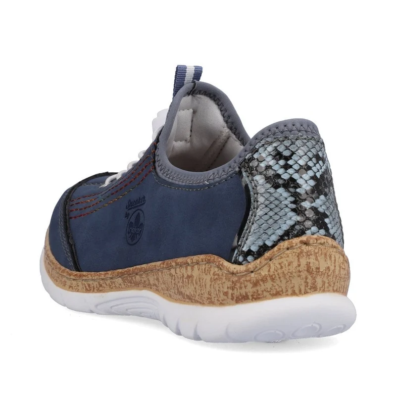 Rieker Modische Damen-Sneaker – Blau