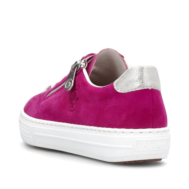 Rieker Mode-Sneaker für Damen – Rosa