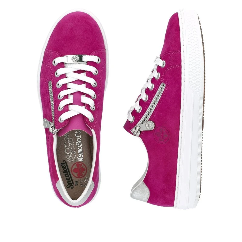 Rieker Mode-Sneaker für Damen – Rosa