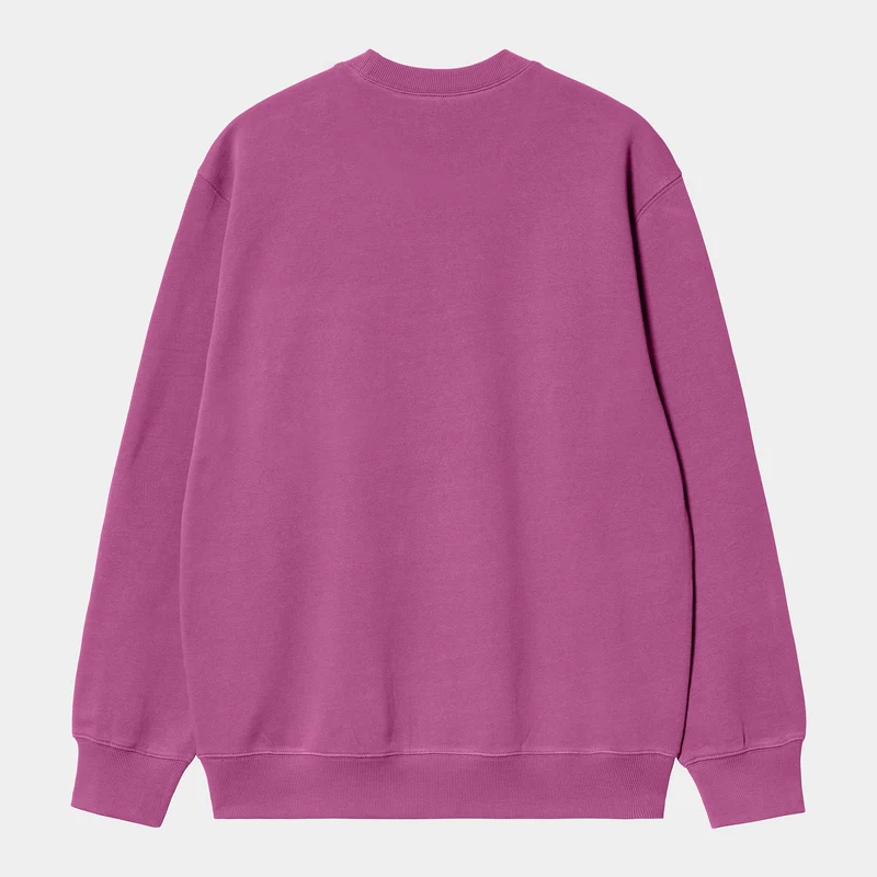 Carhartt WIP Herren Carhartt WIP Sweat-Top – Magenta