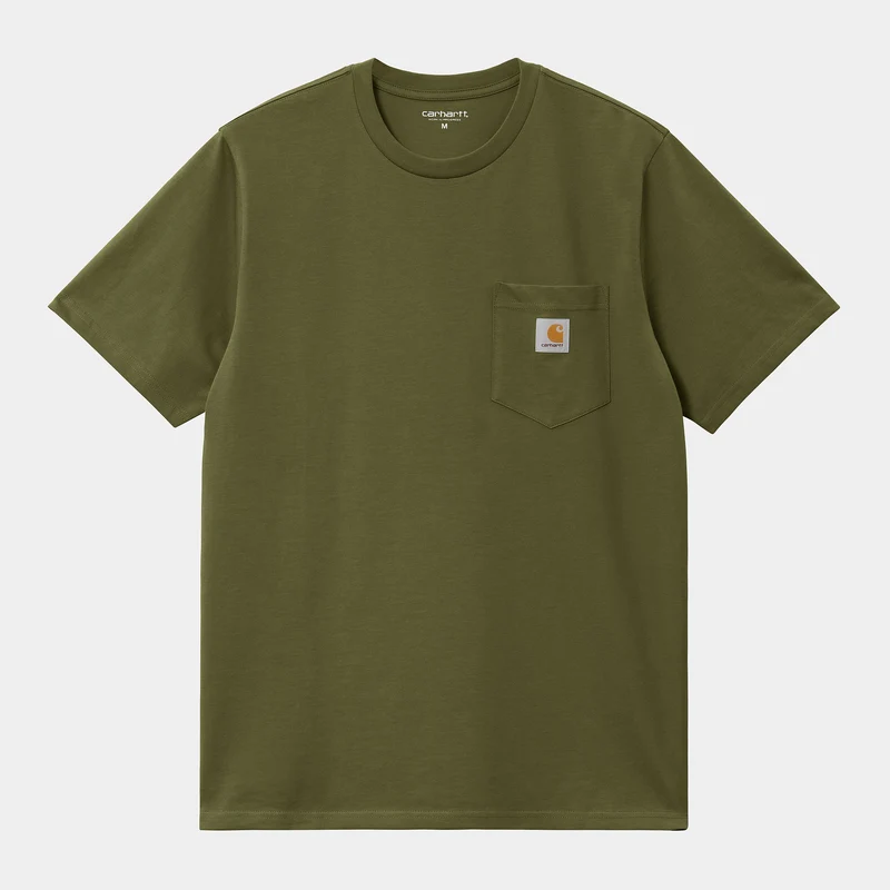 Carhartt WIP Kurzärmliges Herren-T-Shirt mit Tasche – Dundee