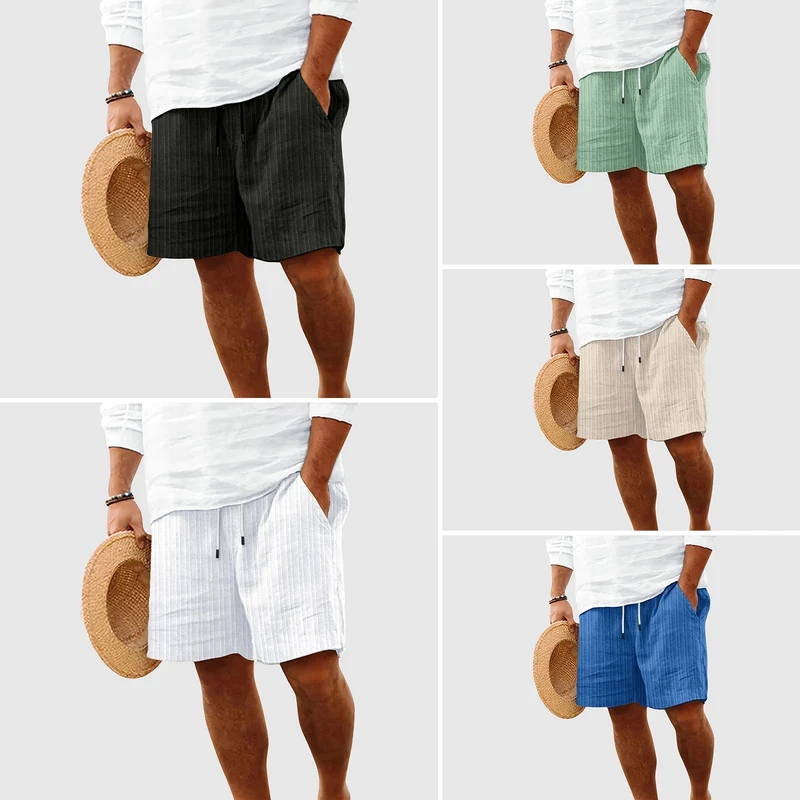 Pantaloncini a righe | Pantaloni corti da donna in cotone