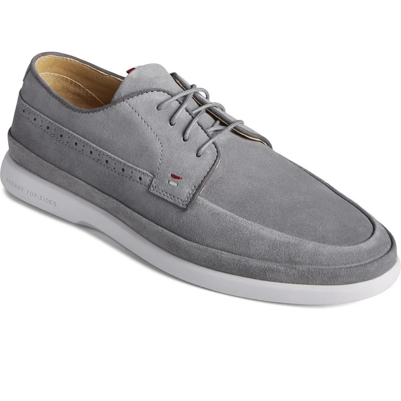 Sperry Gold Cabo Plushwave Lace-Schuhe für Herren – Grau