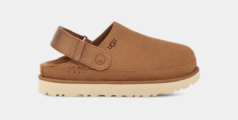 UGG Damen Goldenstar Clog – Kastanie
