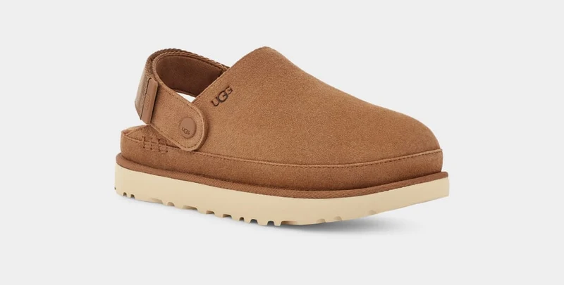 UGG Damen Goldenstar Clog – Kastanie