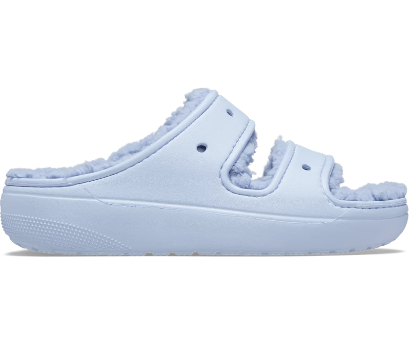 Crocs Unisex Classic Cozzzy Sandale – Blauer Calcit