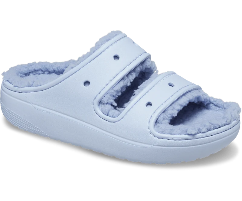 Crocs Unisex Classic Cozzzy Sandale – Blauer Calcit