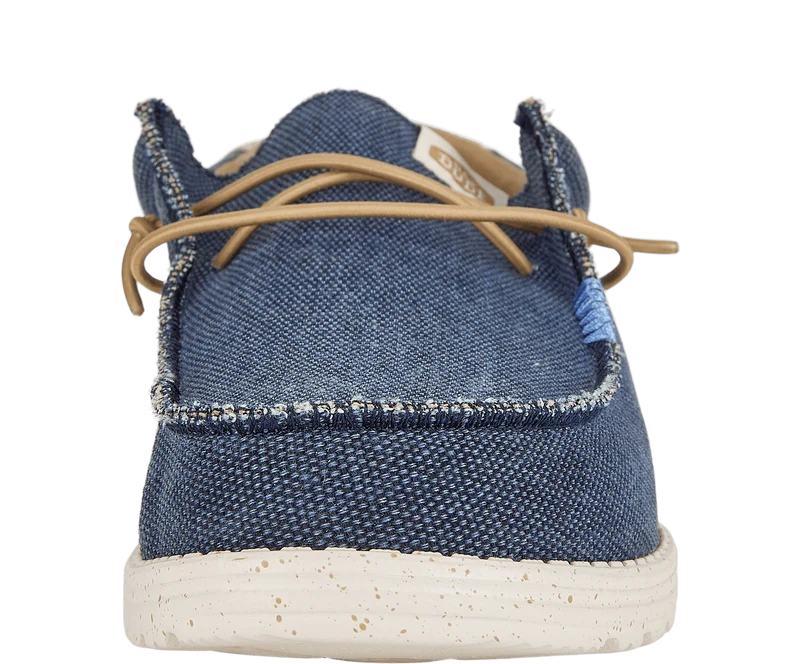 Hey Dude Wally Coastline Jute-Mokassin für Herren – Marineblau