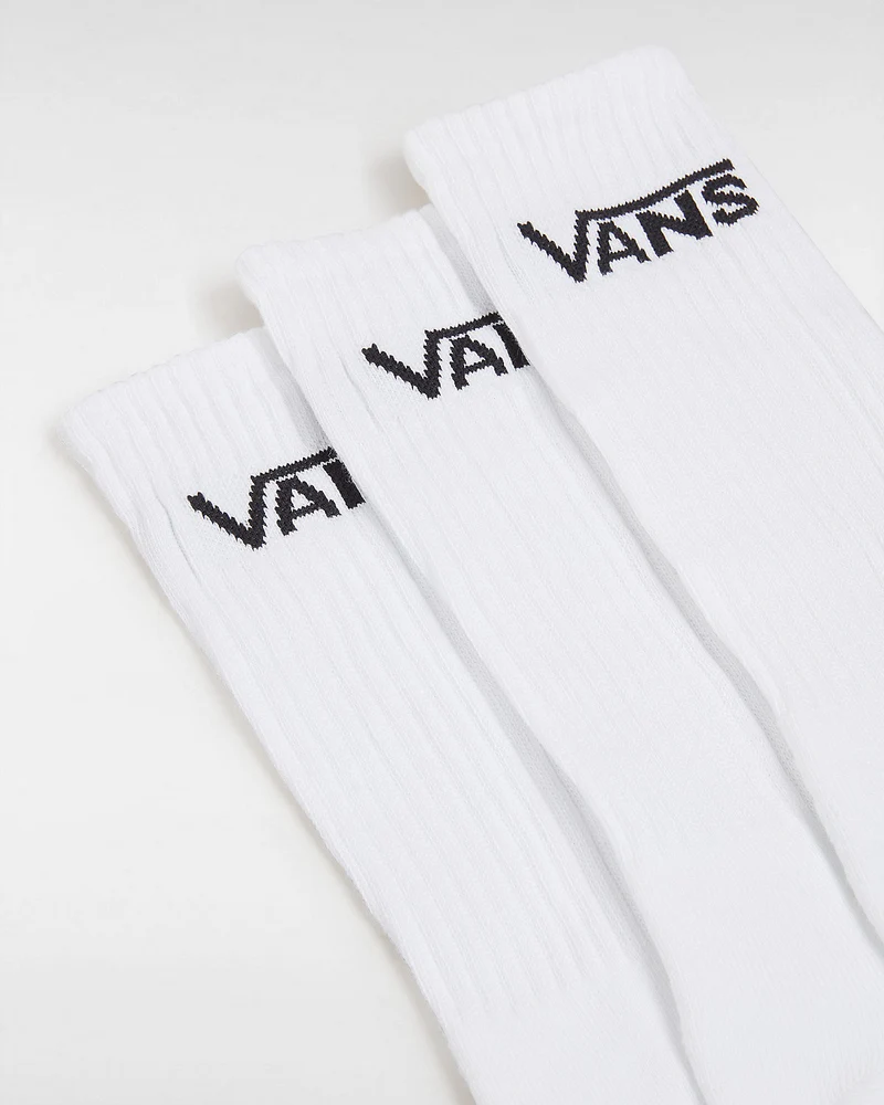 VANS Klassische Herren-Crew-Socken (3 Paar) – Weiß