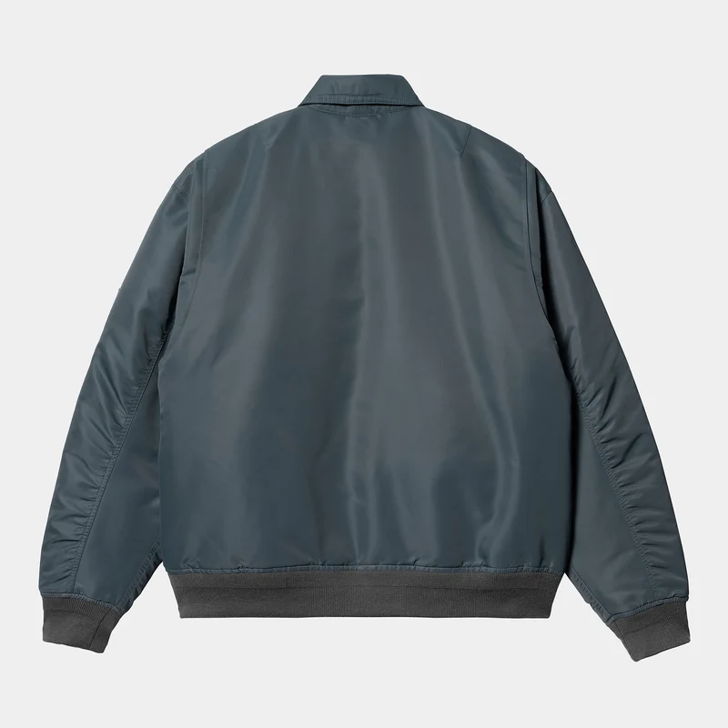 Carhartt WIP Herren Olten Bomberjacke - Erz / Rauchgrün