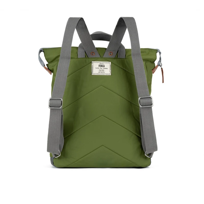 ROKA Bantry B Avocado Große Tasche aus recyceltem Nylon