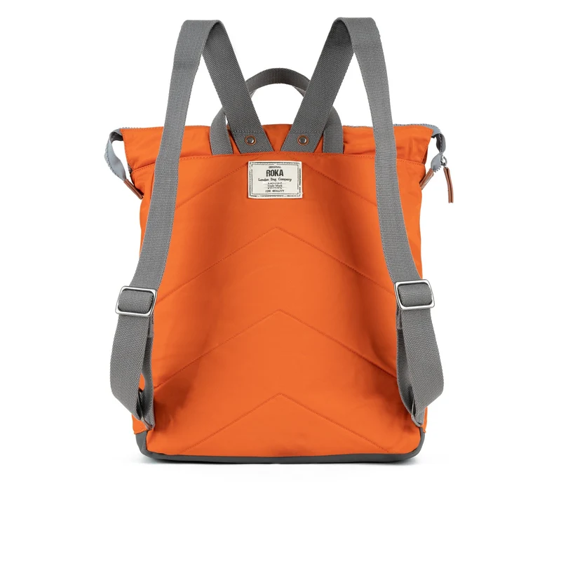 ROKA Bantry Große Tasche aus recyceltem Nylon, Farbe: B, Farbe: Burnt Orange