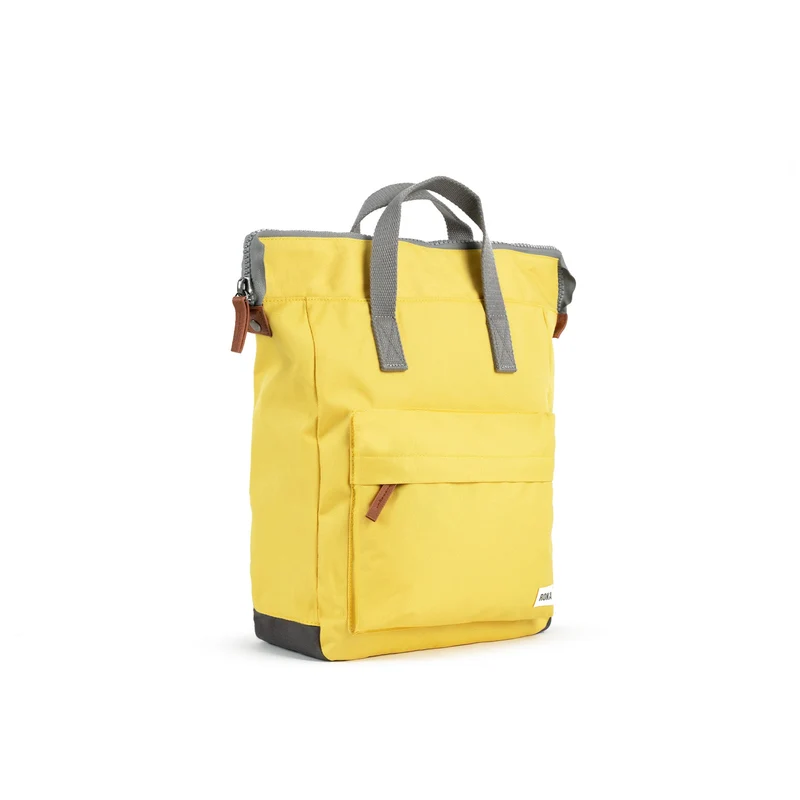 ROKA Bantry B Custard Medium Tasche aus recyceltem Canvas