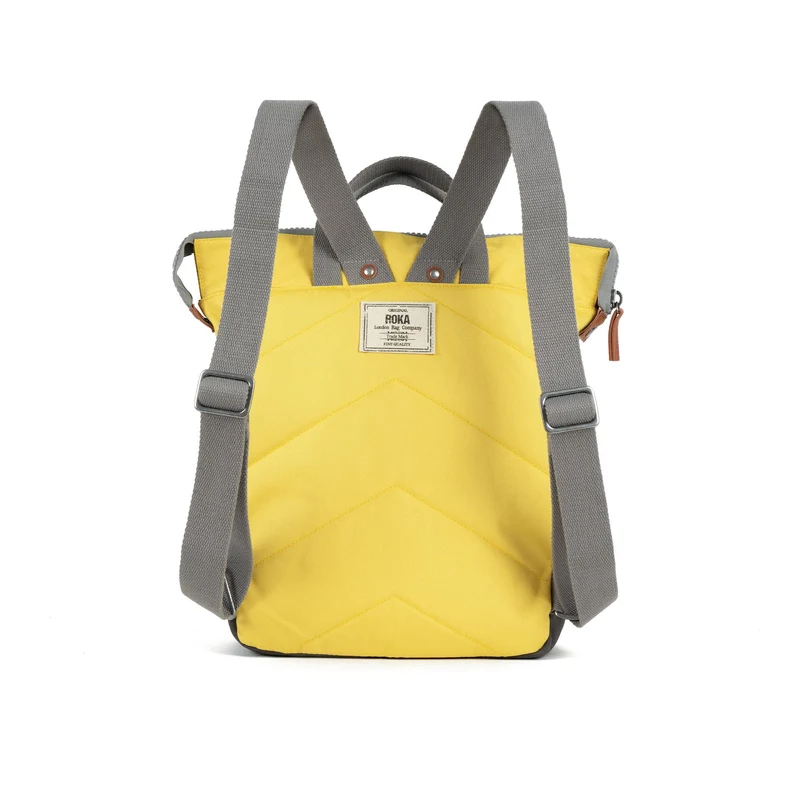 ROKA Bantry B Custard Medium Tasche aus recyceltem Canvas