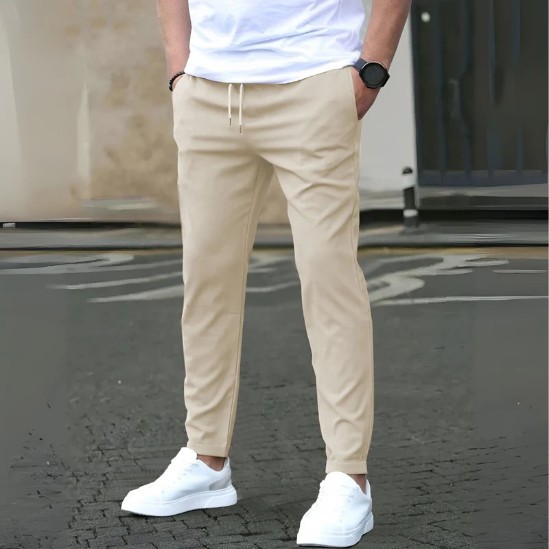 Pantaloni slim fit moderni da uomo | pantaloni sportivi comodi